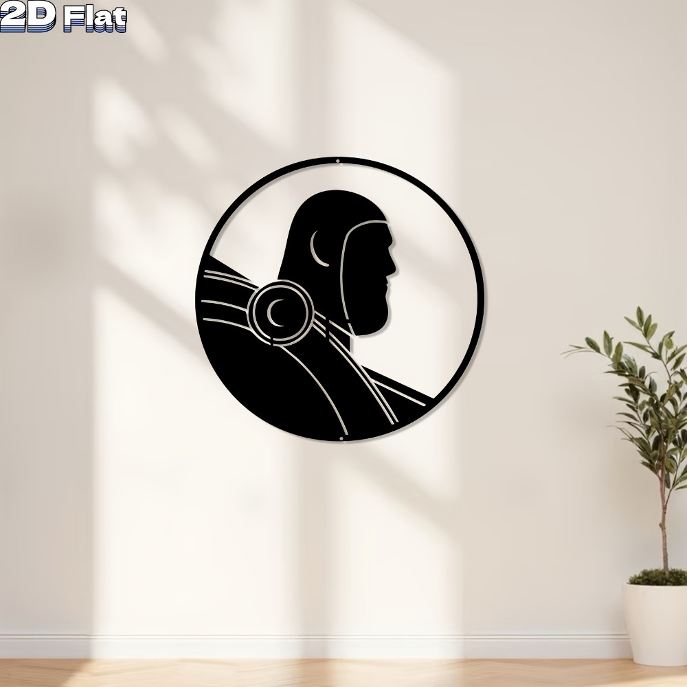 Tech Office Wall - Decorazione da Parete in Alluminio a