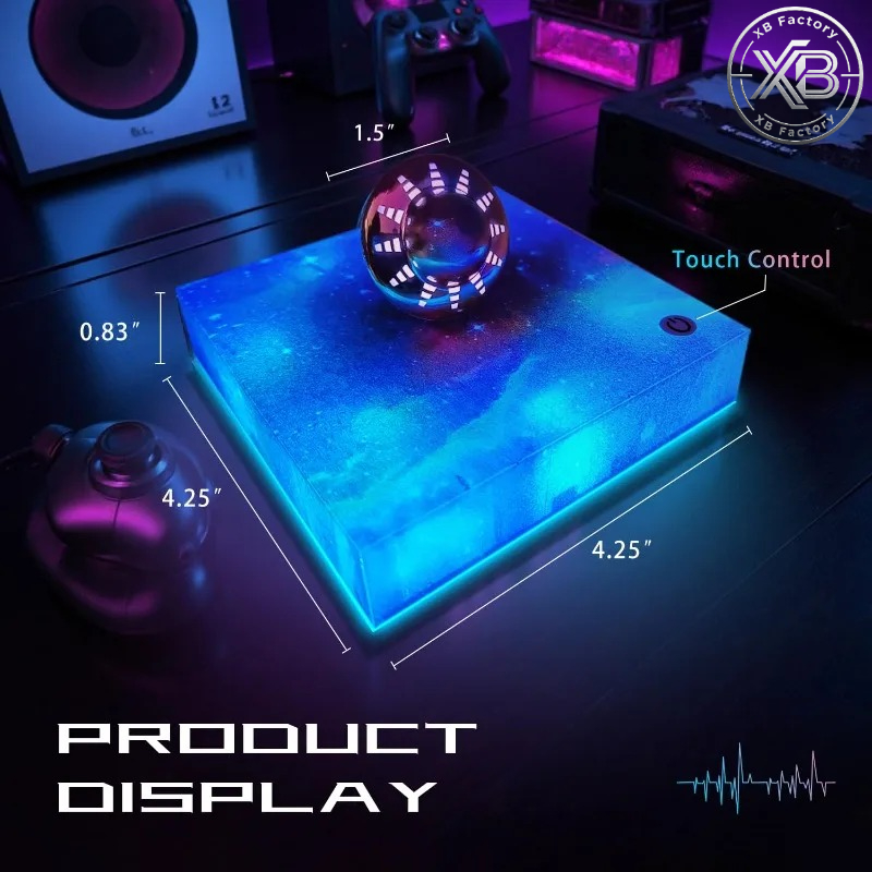 Office Tech Gifts For Men - Lampada UFO Levitante Rotante a 360°