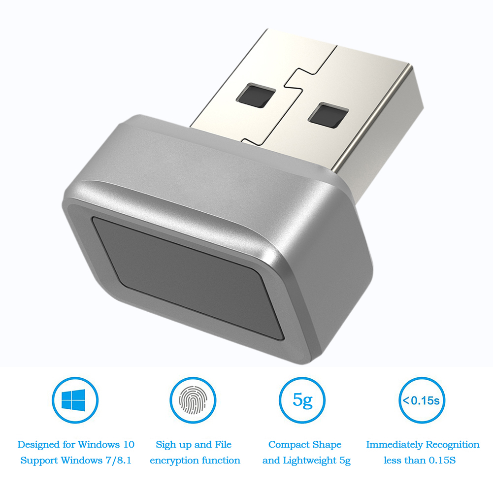 Fingerprint Reader Usb - Lettore di Impronte Digitali USB FIDO