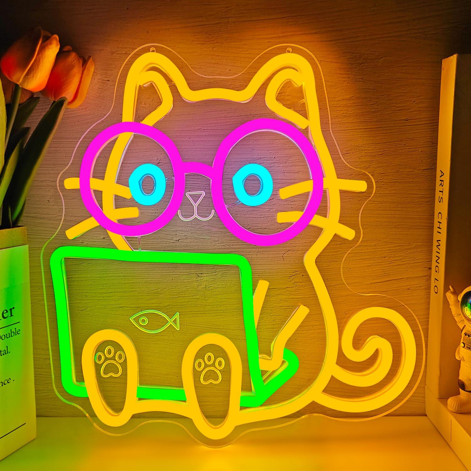 Tech Office Wall - Insegna al Neon a LED USB