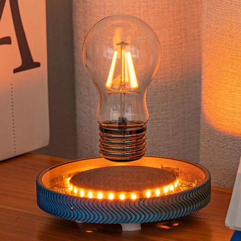 Office Of Tech - Lampadina LED Levitante Senza Fili, Lampada