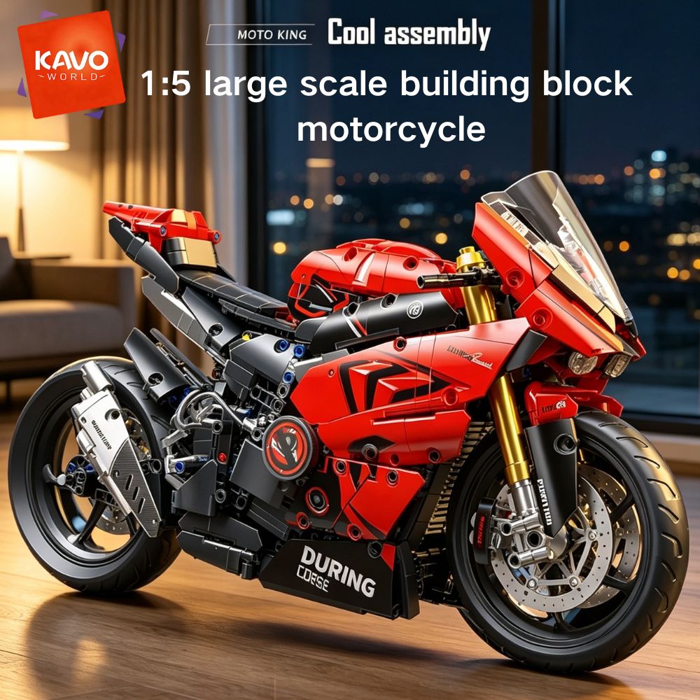 Office Tech Gifts For Men - KAVOWORLD Modellino di Super Moto in