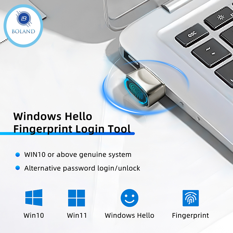 Fingerprint Reader Usb - Mini blocco di accesso biometrico per