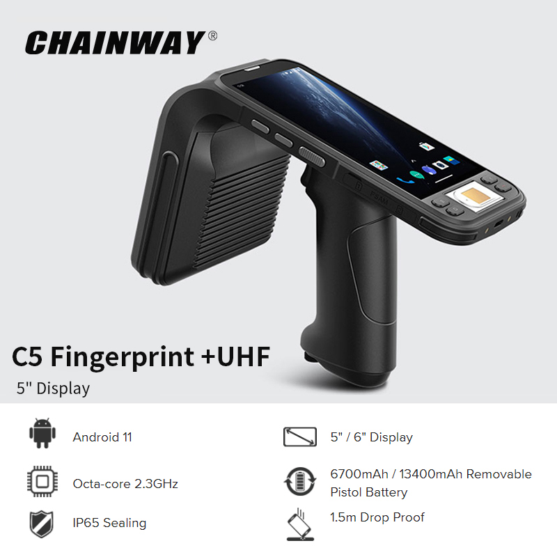 Chainway C5 IP65 PDA portatile - Fingerprint Reader Usb recensione e prezzo