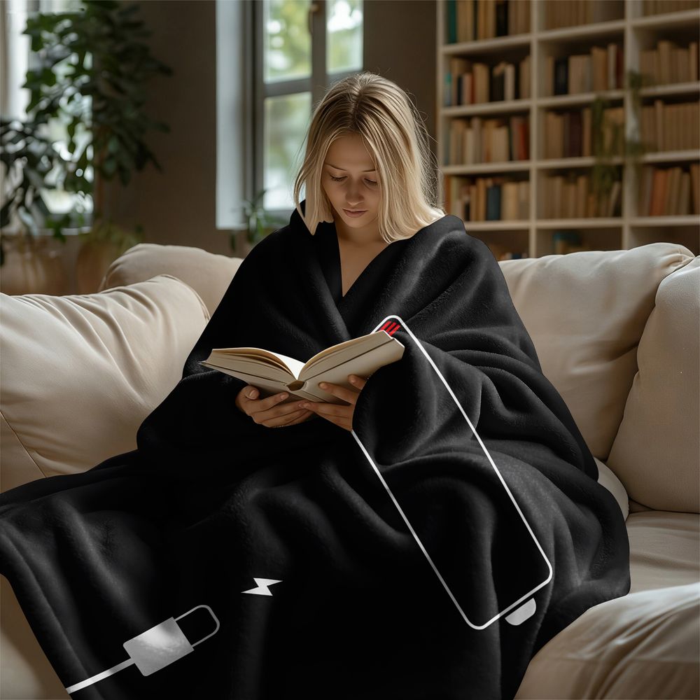 Coperta in flanella con stampa - Office Of Tech recensione e prezzo