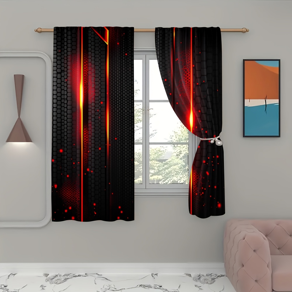 2 pz Tende Effetto Lava Nere R - Office Of Tech recensione e prezzo