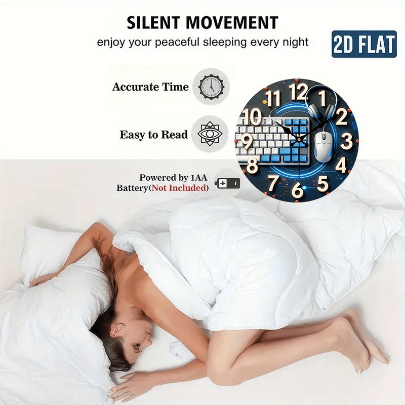 Orologio da Parete in Legno St - Tech Office Wall recensione e prezzo