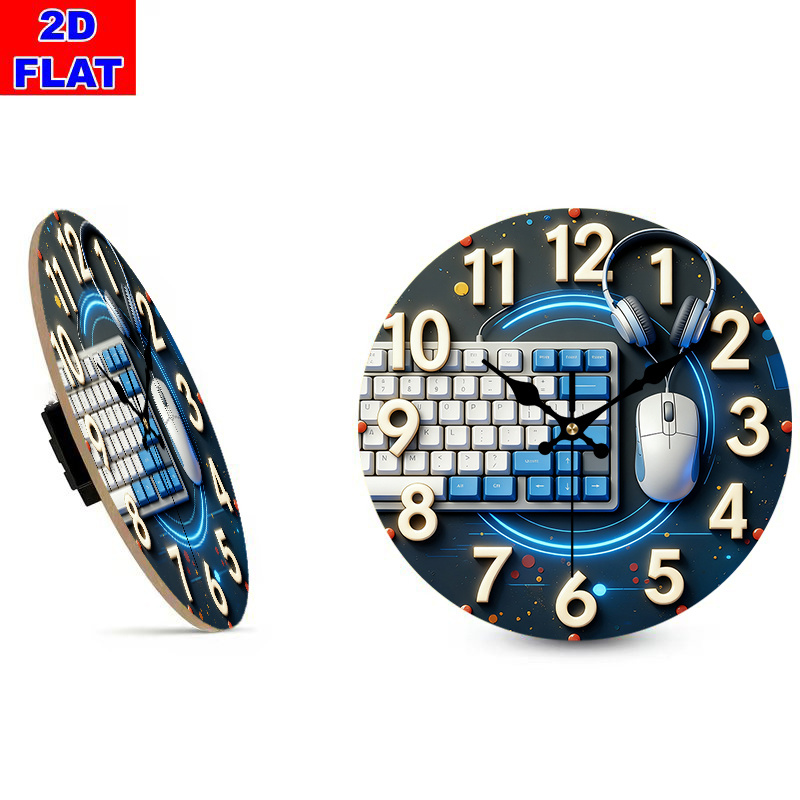Orologio da Parete in Legno St - Tech Office Wall recensione e prezzo
