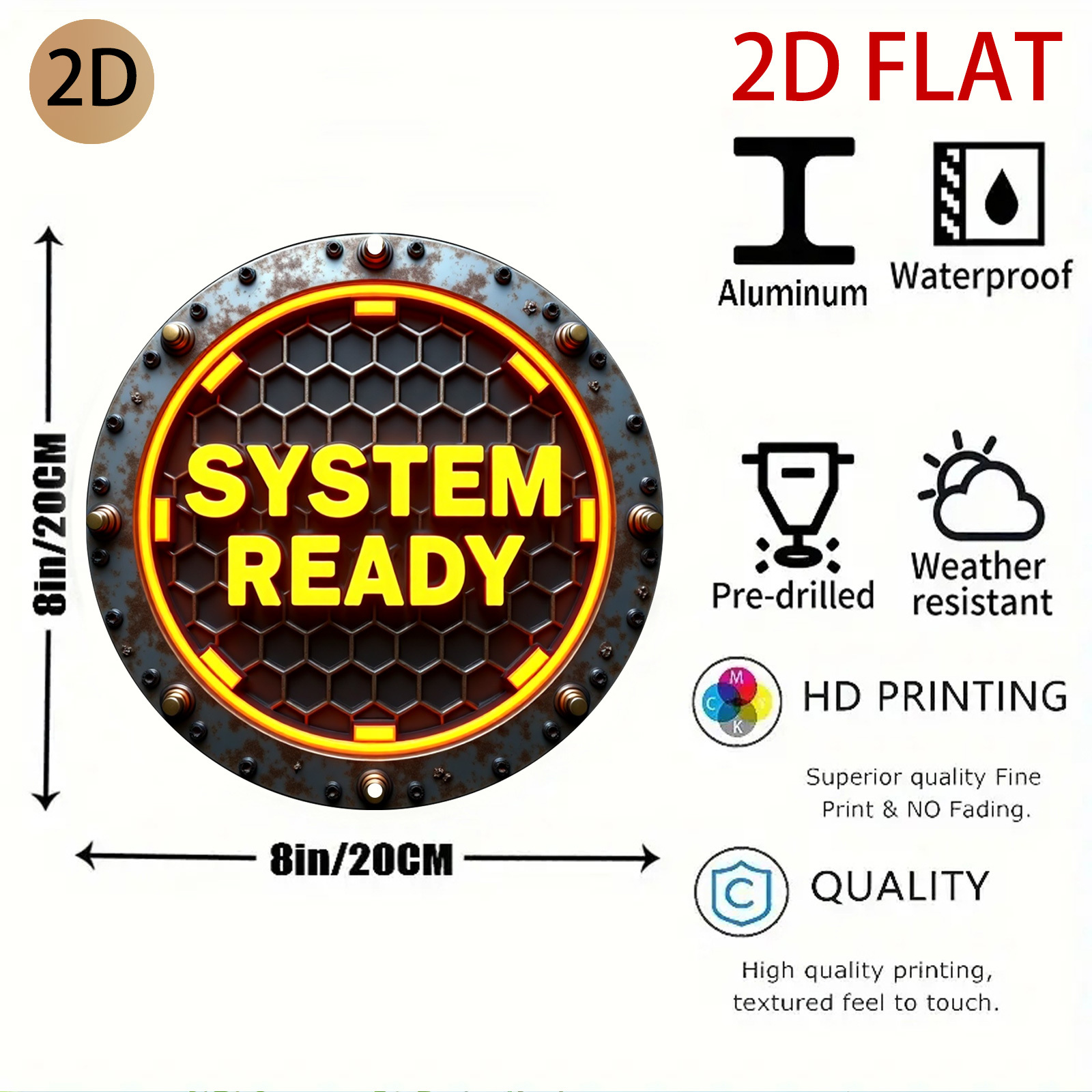 Logo Industriale 2D Piatto, De - Tech Office Wall recensione e prezzo